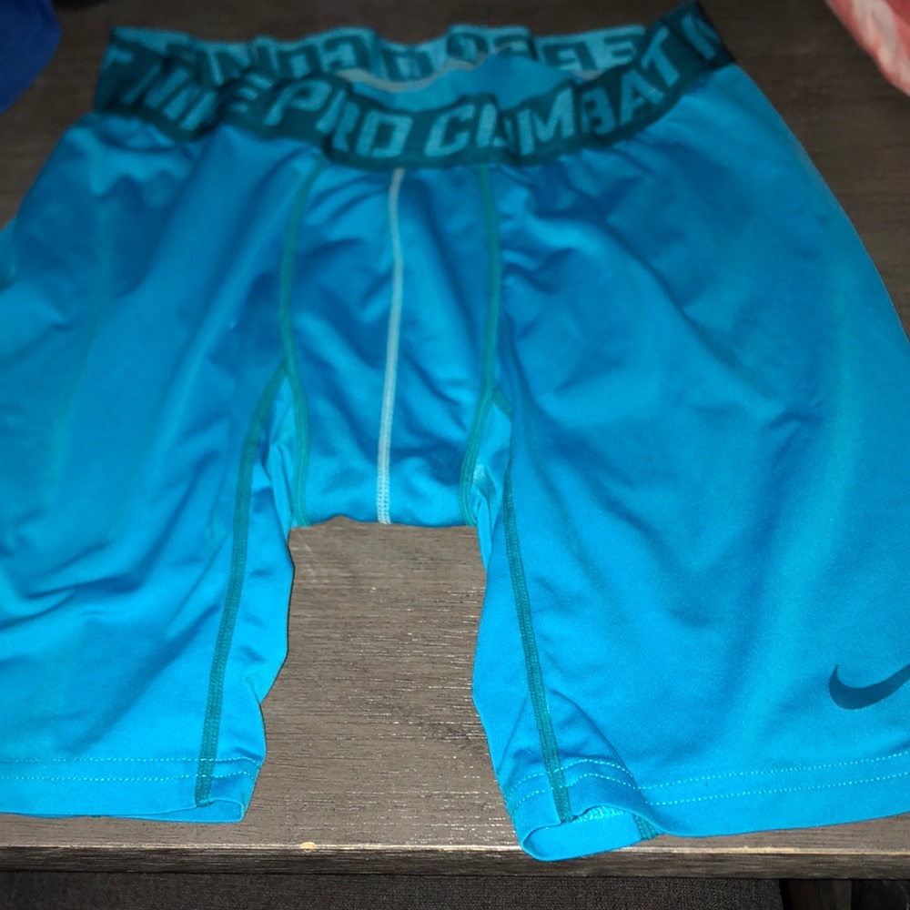 Nike Pro Combat Compression shorts Blue